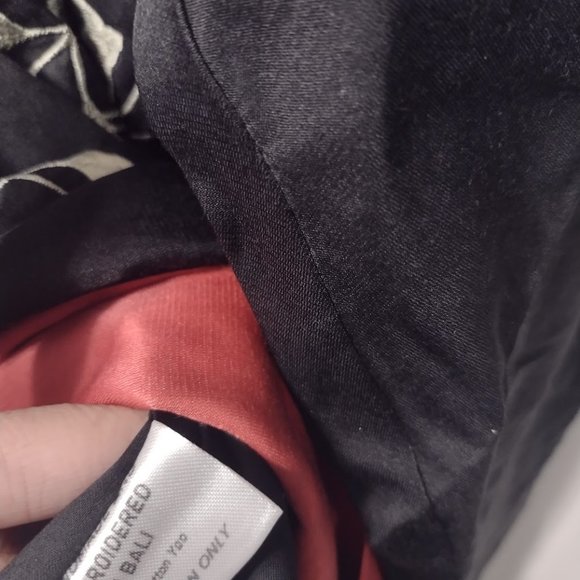 Chasing Unicorns Just Like Heaven Silk Satin Long Kimono - Picture 9 of 11